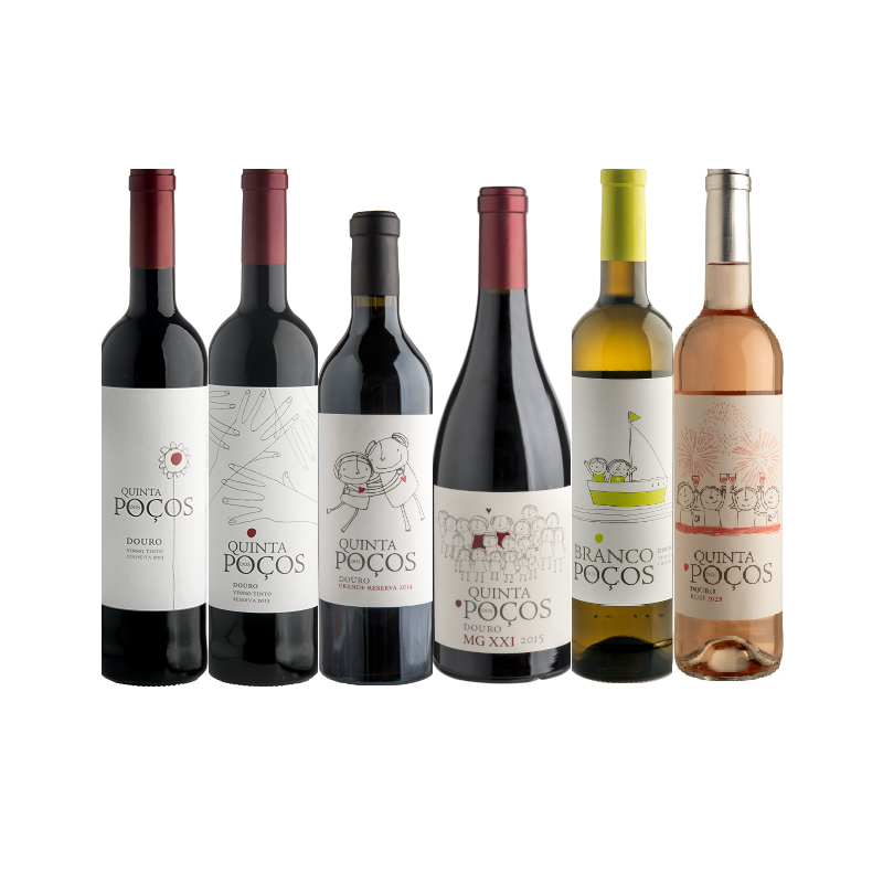 Conjunto de Vinhos Tranquilos